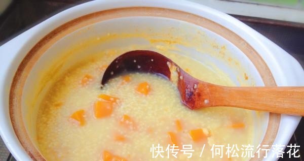 小米|老人多喝粗粮粥养胃促消化,试试多见的南瓜小米粥,便宜又好做!