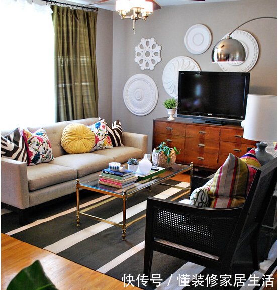 效果图|简欧电视背景墙装修效果图 让你家客厅美到爆