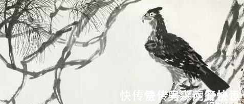 松柏高立图&齐白石画1头鹰卖4亿,为何李苦禅画5头鹰,却只能卖一千多万?