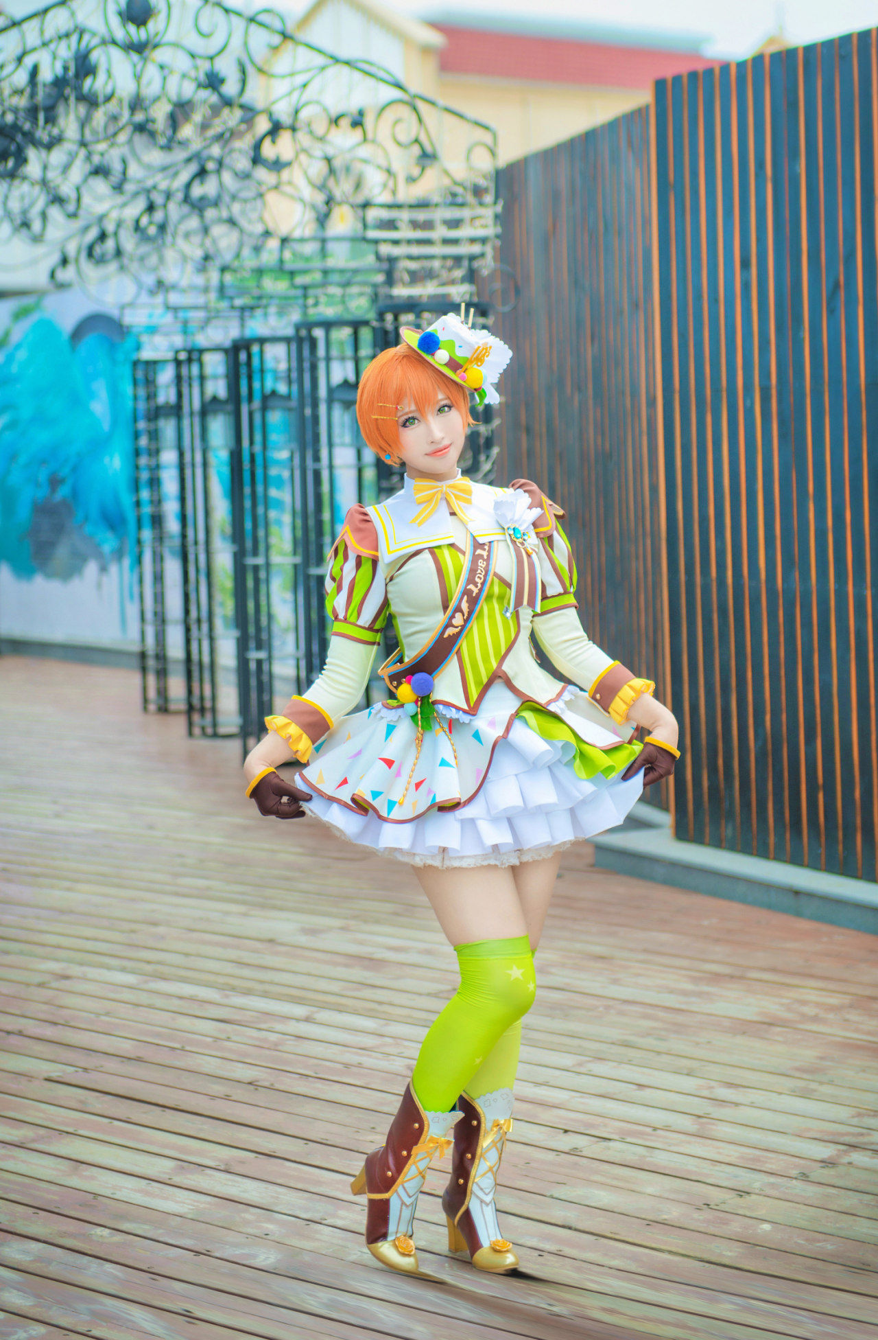 星空|lovelive星空凛cosplay，冰淇淋觉醒