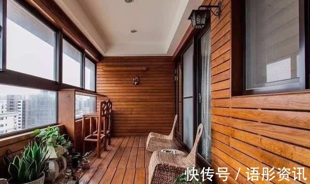 景观台|头一次见阳台这么装修,既可以晾衣服又能当景观台,感叹太聪明了