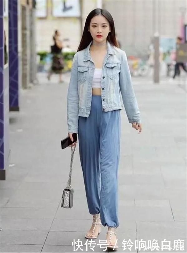 裤裙|人高腿长是一个优点,那么如何表现呢连体裤还是吊带衫或者裤裙