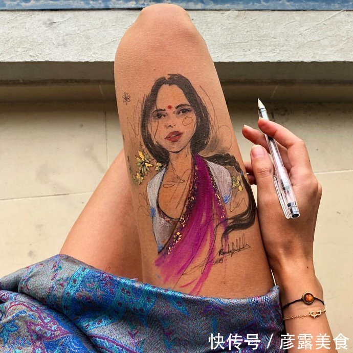 大腿#当她们掀开裙子,露出“惊艳”的大腿时,所有人都看呆了