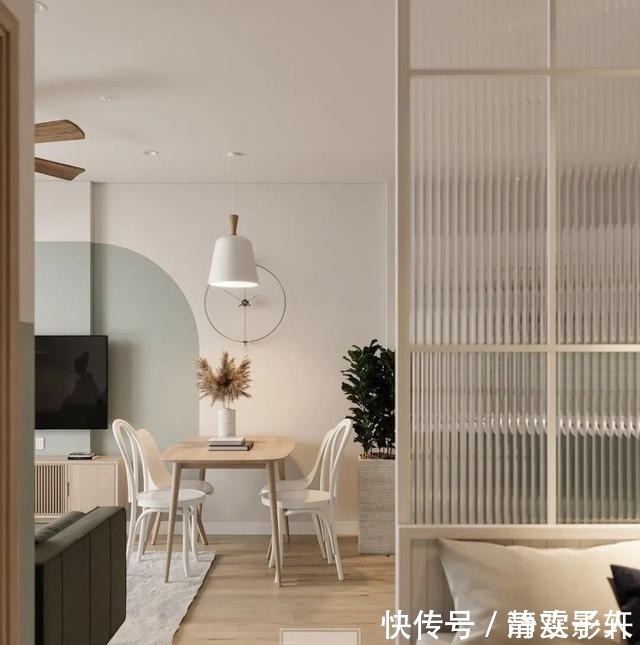 电视柜|如果你家是小户型,可以照着这套房子装,简洁实用又好效仿,超棒!