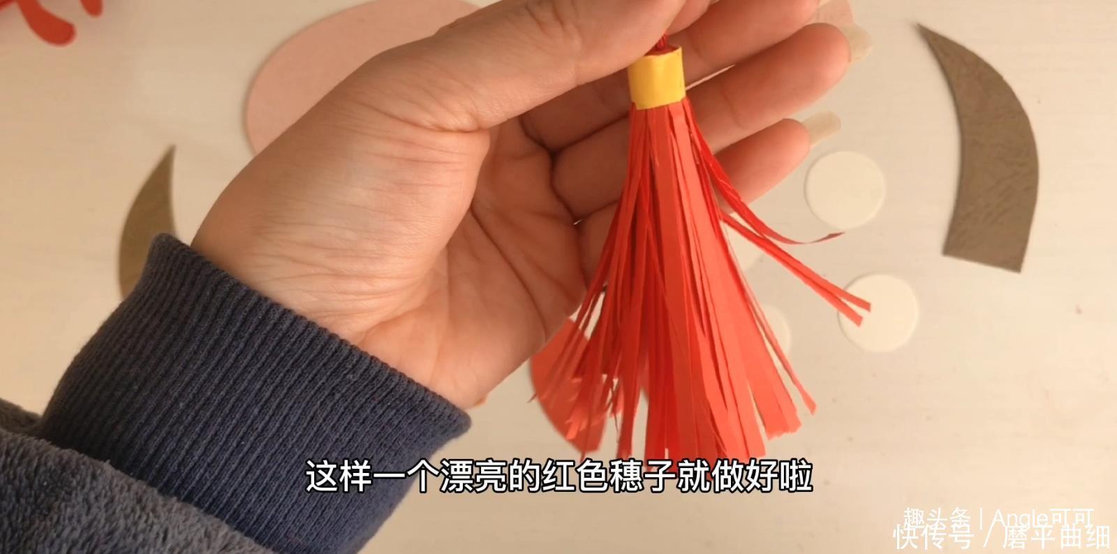 牛年装饰小手工,可可教你自己动手做一个,简单几步就能搞定