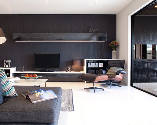 效果图|简欧电视背景墙装修效果图 让你家客厅美到爆