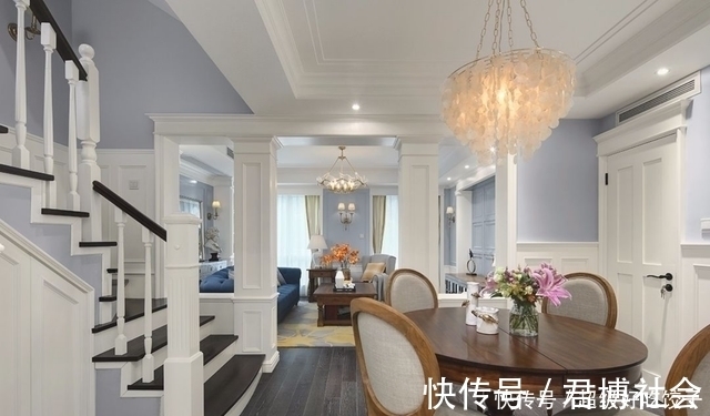 洗手台|304平独栋别墅,硬核古典元素,演绎纯粹美式风情,坐享不羁生活