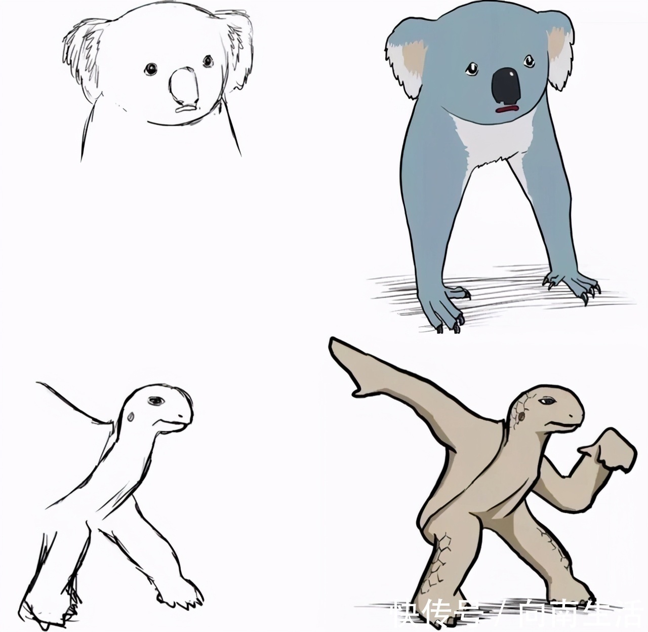 成品@这位日本画师意外火了,每幅画都不画完,成品图真的太“沙雕”