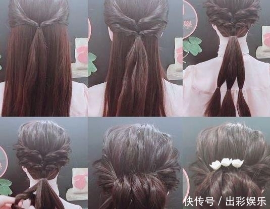 头发造型初学者也不怕失败！精选10款超简单低发髻盘发，变换乐趣