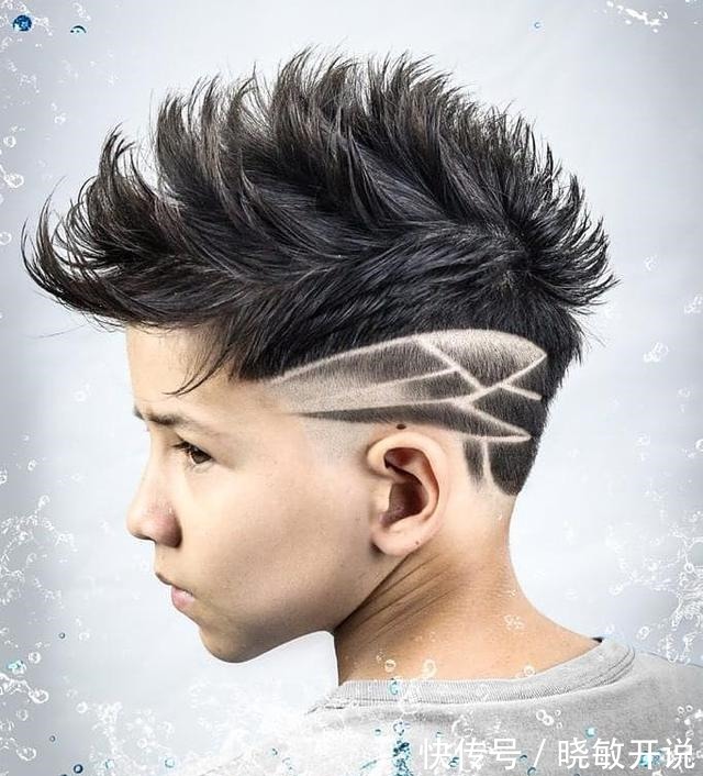 蓬松度 2021小男孩时尚发型15款,又帅又有型,剪完真精神