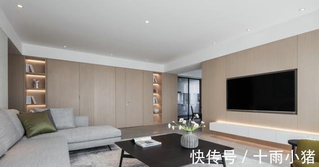 厨房|花18万改造180平三居室旧房,现代风格太漂亮,邻居以为走错门了