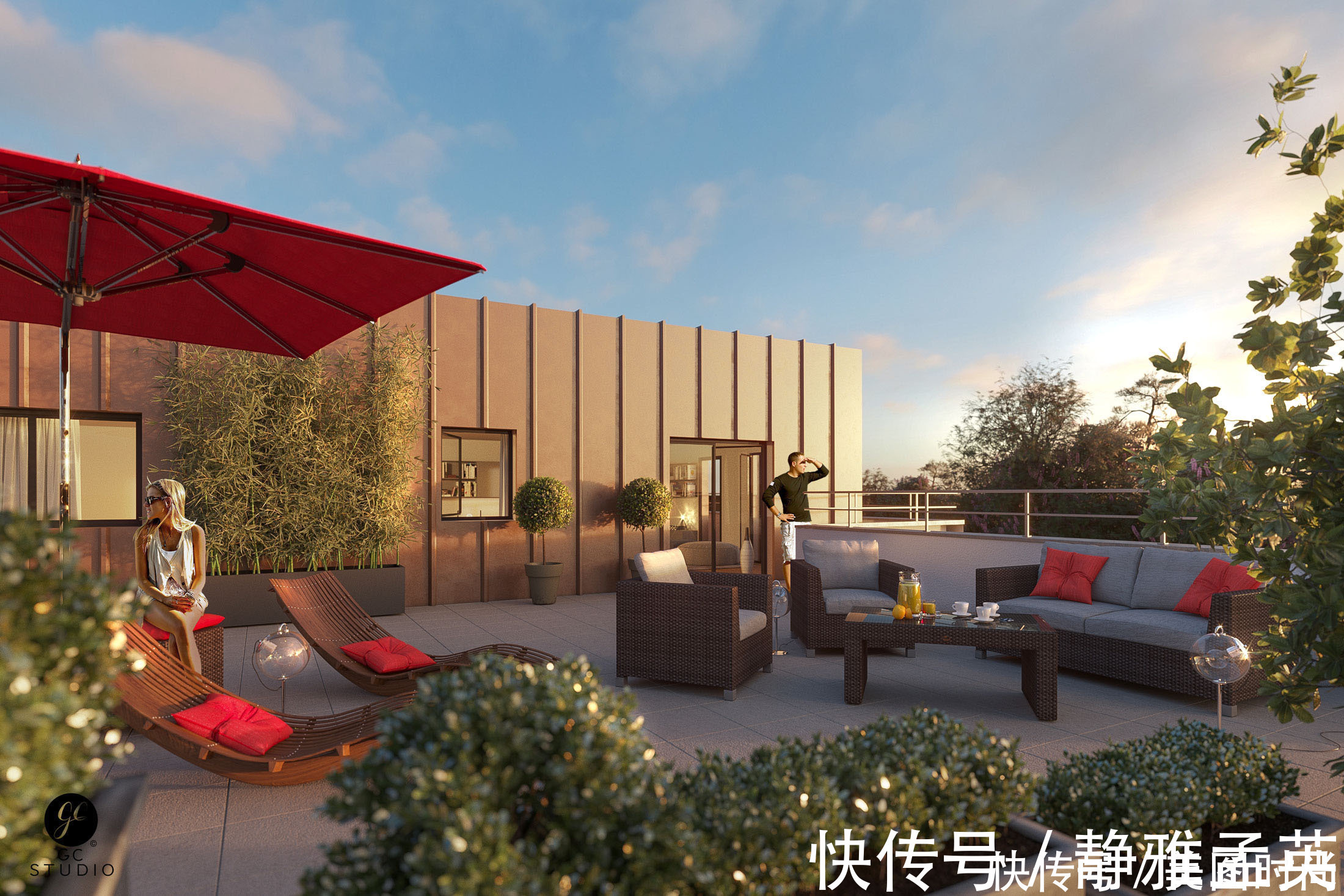 花园|庭院装修:13个“庭院景观”设计,学会了把自家院子装成花园吧