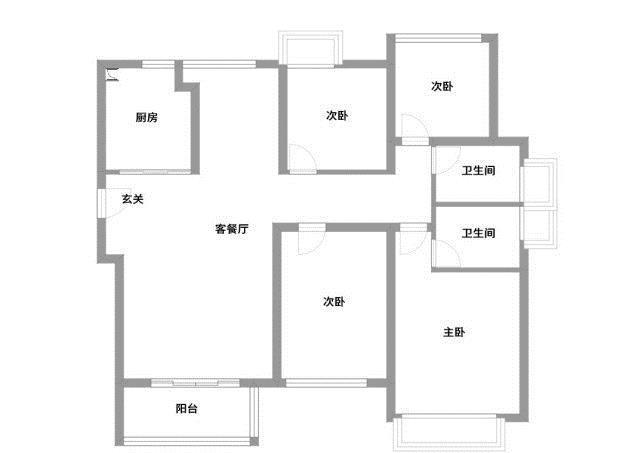 很温暖|135平混搭风四居室，宁静而细腻的视很温暖