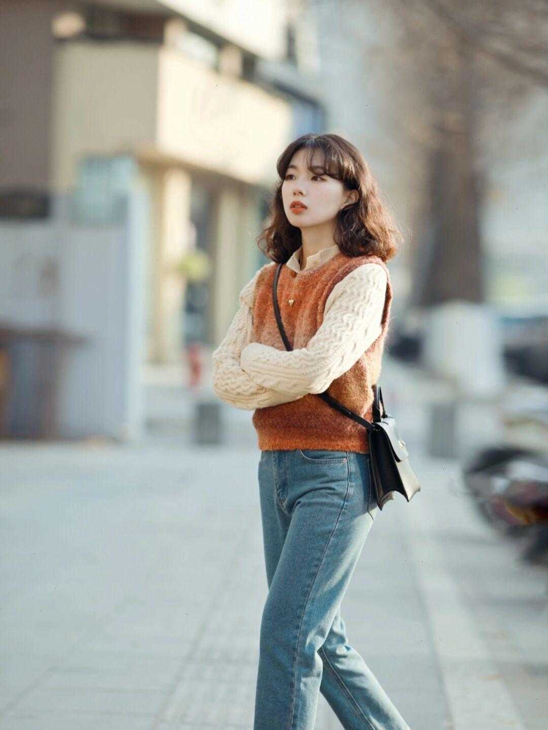 穿衣风格 小个子女生也能穿出韩系范儿,这些搭配保暖又有腔调,时髦百搭