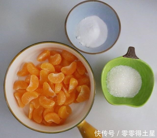 在家自制橘子果冻,酸甜Q弹,无添加更健康