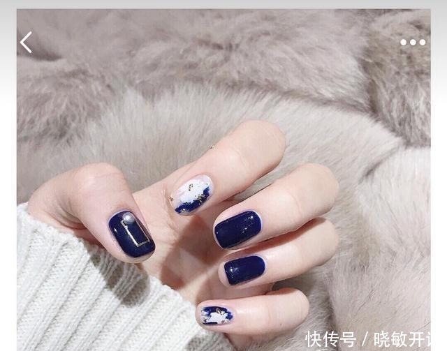 爆棚|简单精致的美甲示范,非常温柔又俏皮可爱,让你时尚感爆棚