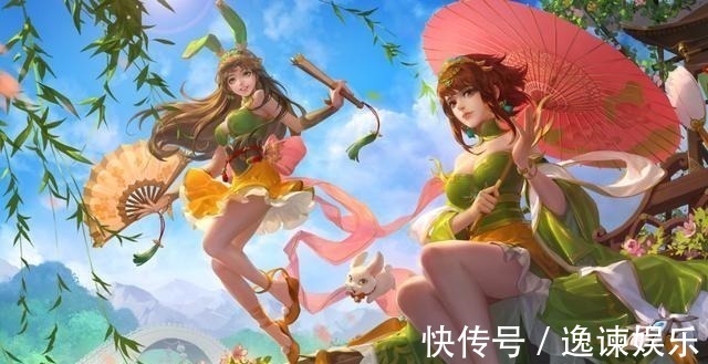 三国杀名将传|姐妹花才是宅男们的向往,就算不能左拥右抱,舔屏也格外香啊