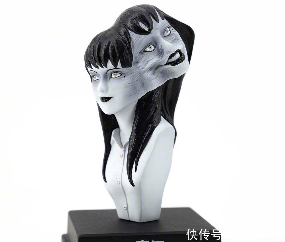 漫画|伊藤润二漫画形象手办,富江采用经典造型,被称为“阴间手办”