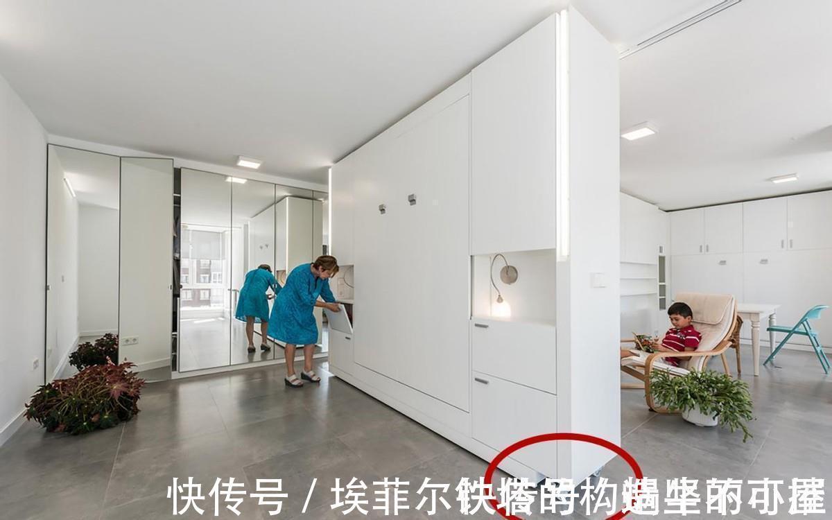 合并|“去客厅化”+“去卧室化”功能合并，凭借一招，让小户型省2间房