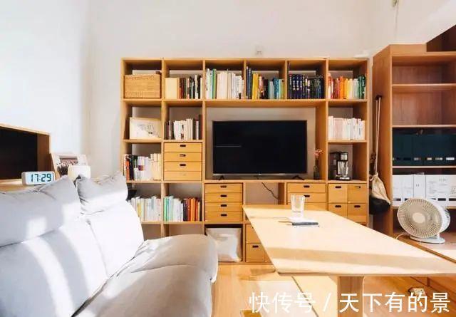 石膏线|小户型电视墙一定要照这样装，漂亮又上档次