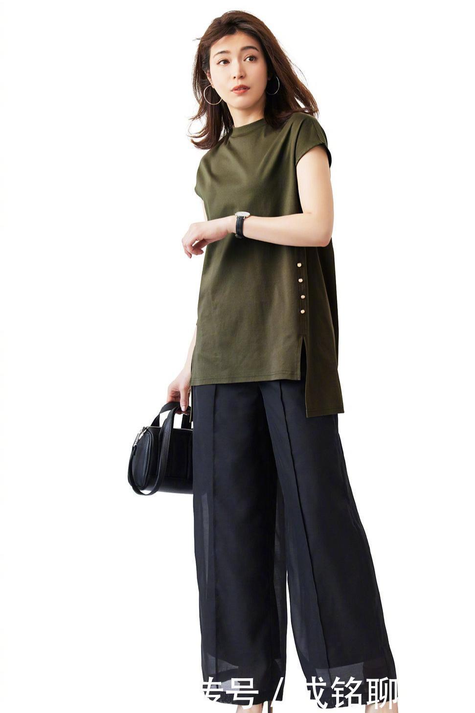 t恤|三四十岁不要穿得太花哨,试试这些简约的单品,减龄舒适美观大气