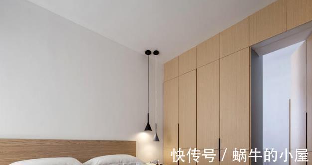 推拉窗|100平三居室，室内清新自然，隐形门你敢尝试吗？