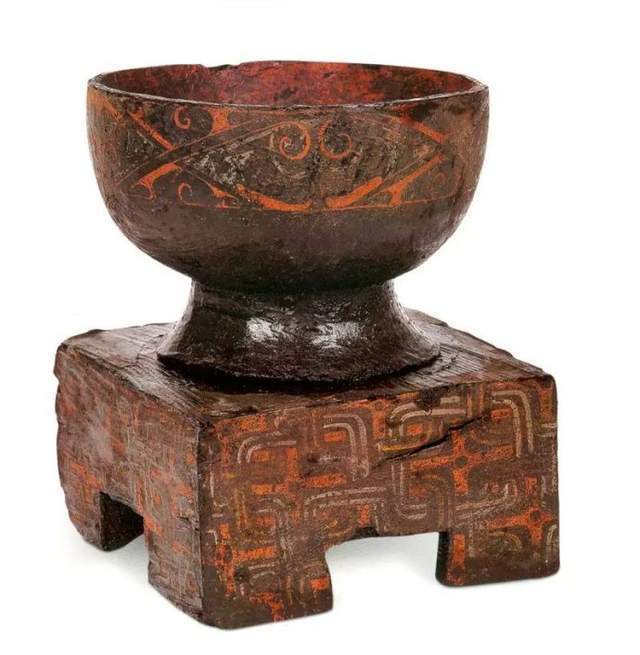 仪礼#湖北九连墩发现珍贵文物画简,它难道是凉席,其实它的用处不一般