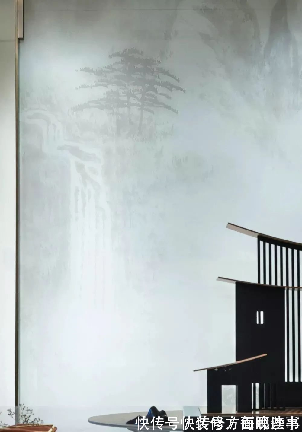 装修设计|150平新中式装修设计,一进玄关就被迷住了,清雅客餐厅,更是惊艳!