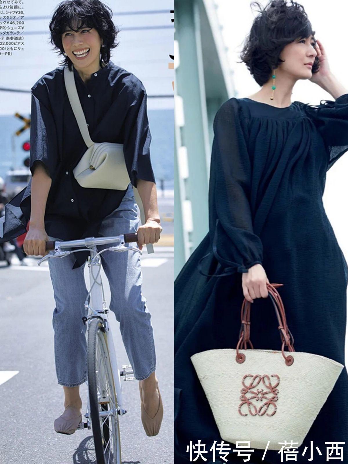 肉性|40、50岁的女人穿衣细节最关键,看日本博主简约精致造型,太显贵