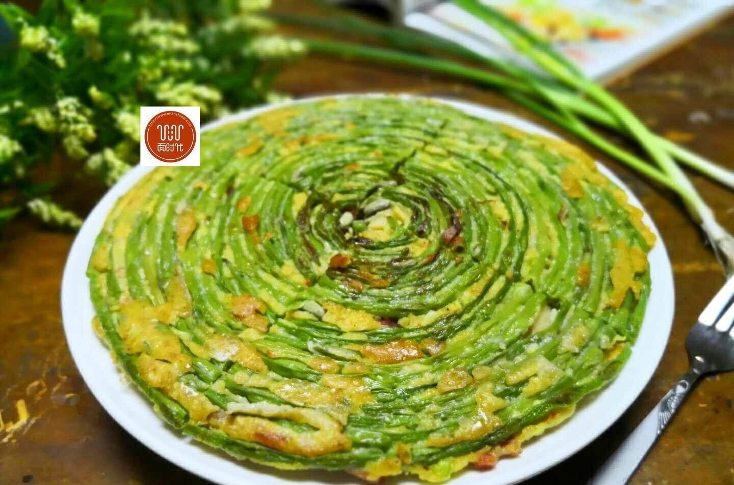 1把豆角，4个鸡蛋，筷子一搅，几分钟解决全家人早餐，柔软劲道