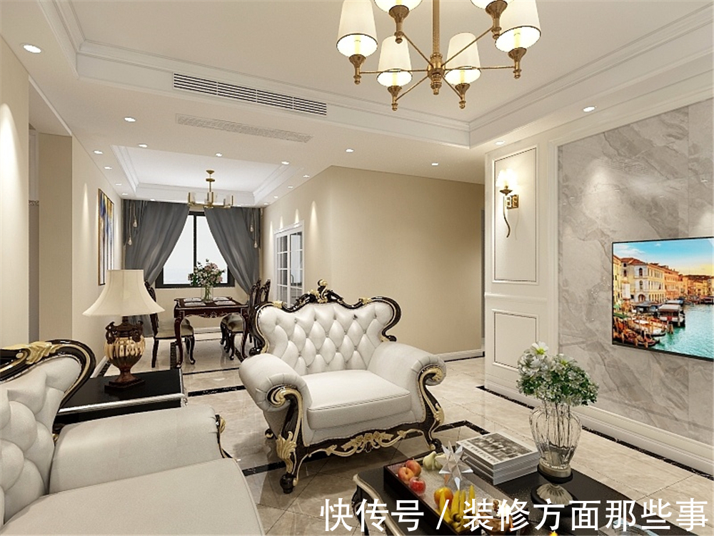 衣帽间|159平新古典风四居室,书房改为衣帽间,让女主人有了独立衣帽间