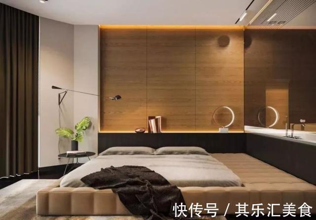 矮床|榻榻米土爆了,如今有钱人都装这种“矮床”