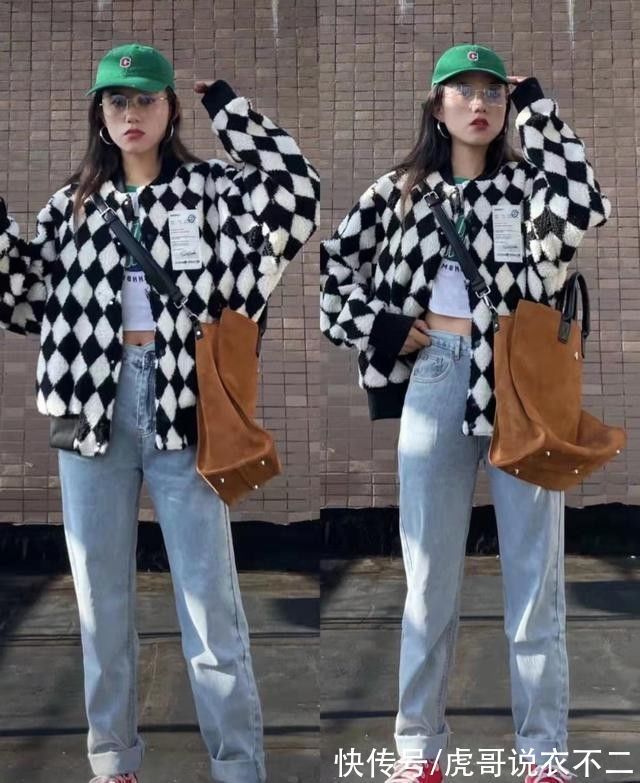 搭配 今年流行穿羊羔绒外套,5种简单好用的搭配方式,既保暖又时髦