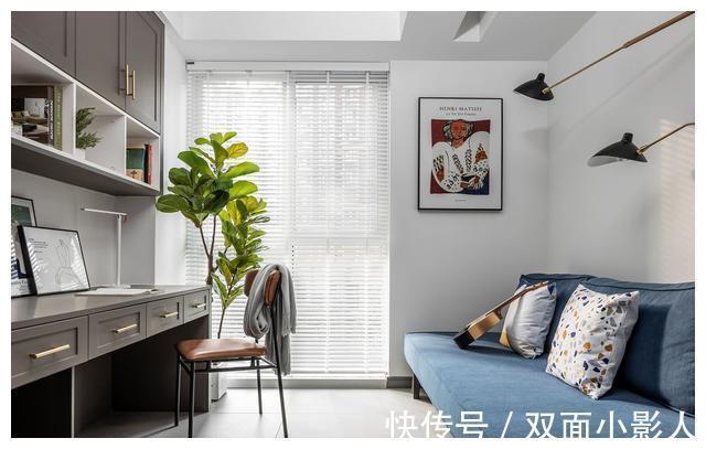 质感|爆改48㎡老破学区房,大餐厅、三个卧室、阳光书房,质感超级赞!