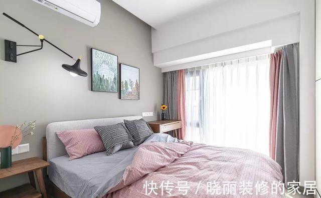 收纳柜|被她家的76㎡新房惊艳了,电视墙改造成收纳柜,走廊砌吧台藏冰箱