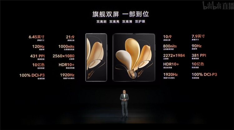 m荣耀Magic V折叠屏手机发布，搭载骁龙8，售价9999元起