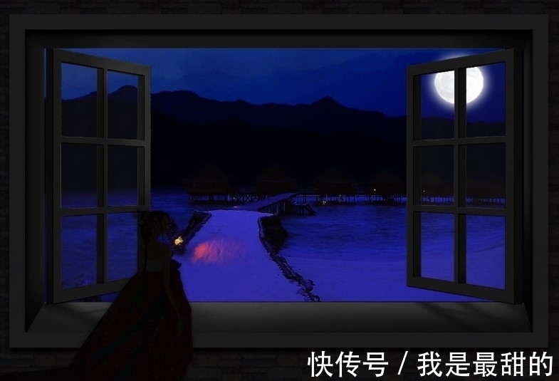 凝练性|七绝《诗人》，详细对诗句解读，“明月透穿风万里”是不是硬句？