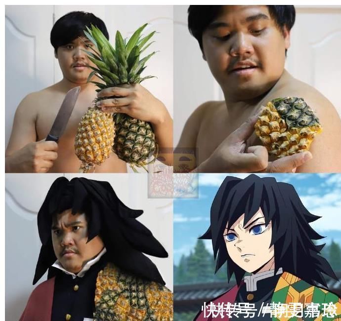 cos|鬼灭之刃惨遭泰国小哥毒手,究极廉价COS粉碎次元壁,看过都说厉害!