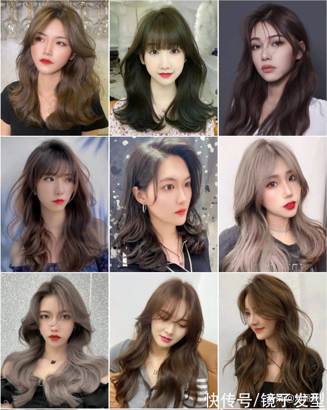 刘海 100多款新精选热点发型,烫染剪全都有,要不要挑一款