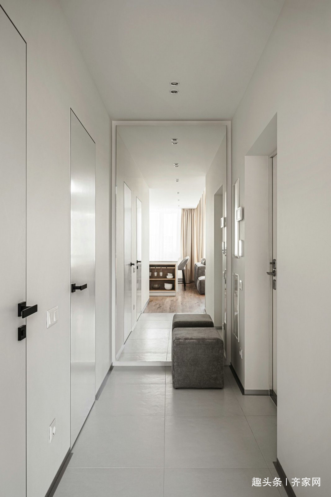 抽象表现主义|极简LOFT公寓,以一种简单的姿态展露头角,还原人性纯粹的居住