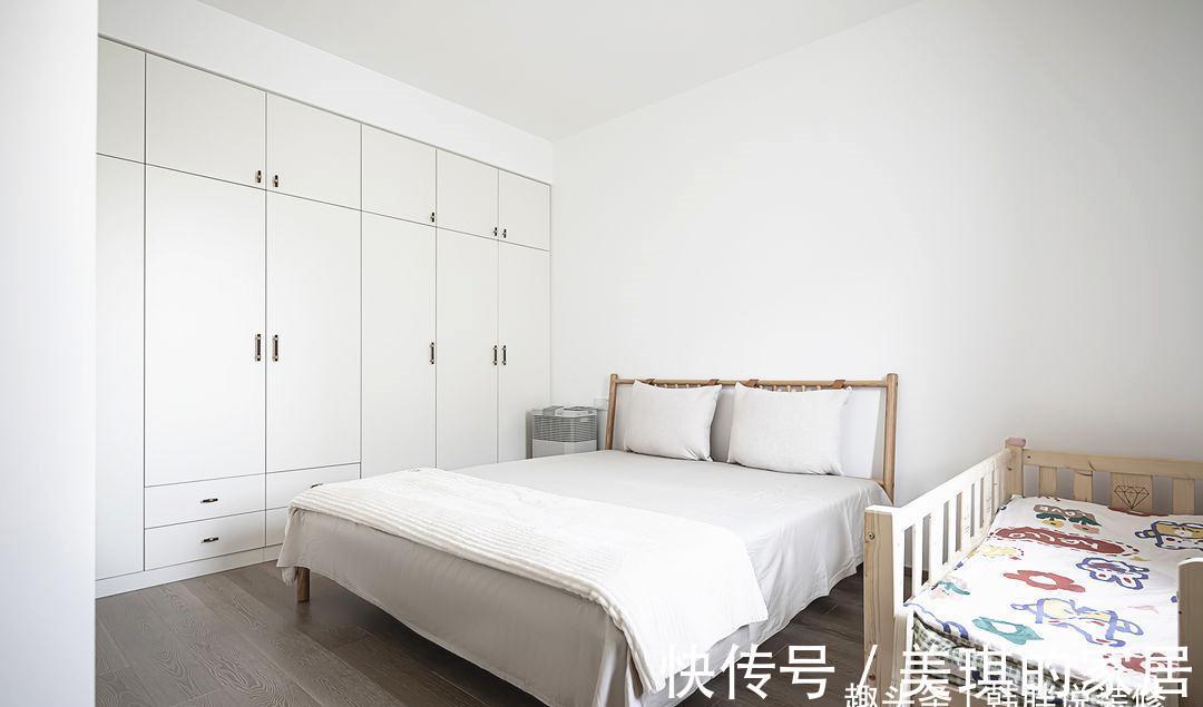 高级|90㎡新房坚持“穷装”,色调简单统一,全屋白墙反而更显高级感