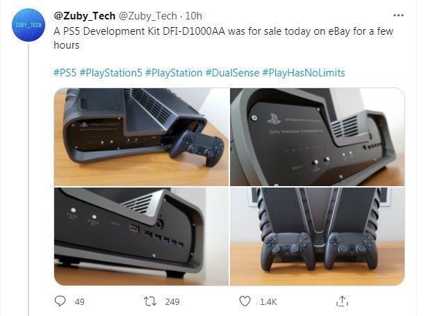 ps5|PS5原型机惊现二手拍卖网站 网友：比真机漂亮