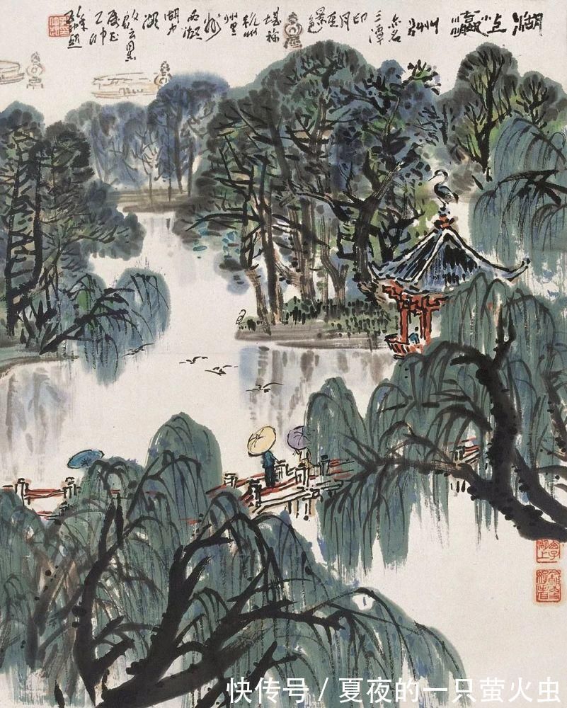 浙江潮|胸有万水千山,自然云生水起——孔仲起山水画欣赏