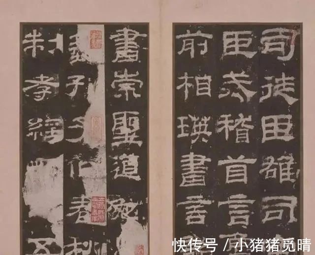 隶书|农村破庙中,发现距今两千多年前的碑帖,书法作品颇为抢眼