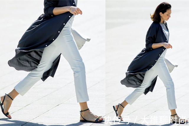 杂志|日本某杂志7月时尚穿搭排名，平底鞋最受欢迎，尤其是运动凉鞋