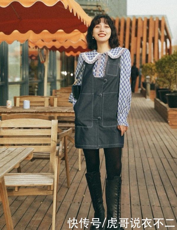 “腿精”是怎样穿出来的?“骑士靴”必不可少,有“缺陷”也不怕