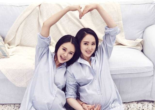 拉伸|两闺蜜同时怀孕,掀开衣服看到肚子时,对比太扎心了