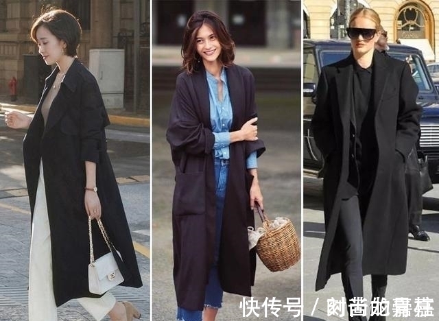 白裤子 秋天把黑色穿好,就是一种高级,这些聪明的穿搭技巧,照着穿好美