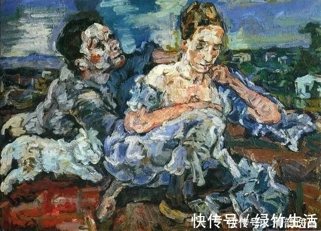 分离派|奥地利表现主义画家,奥斯卡·科柯施卡,油画作品欣赏