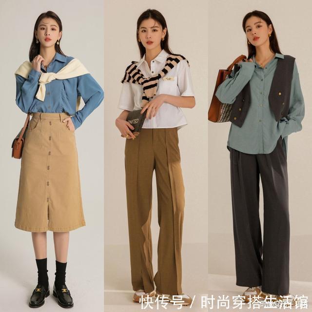 大女人|立秋了,该如何挑选“衬衫”,3个基础款搭配方向,值得我们学习